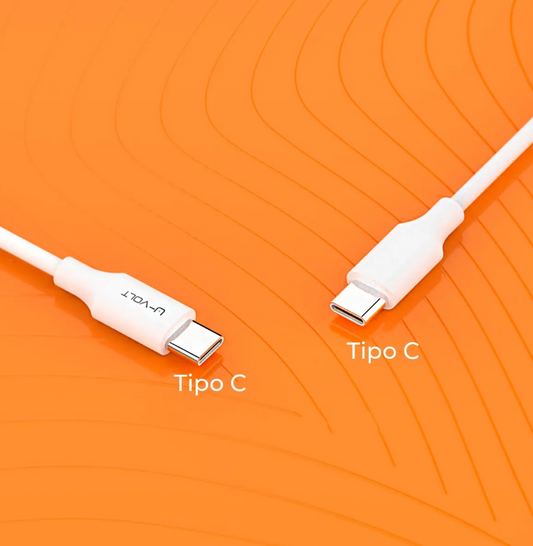 Cable Tipo C 2.4a 1 Metro Carga Rapida U-volt