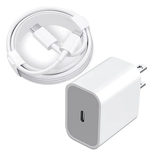 Cargador Para iPhone 14 13 12 11xr Xcarga Rapida 20w