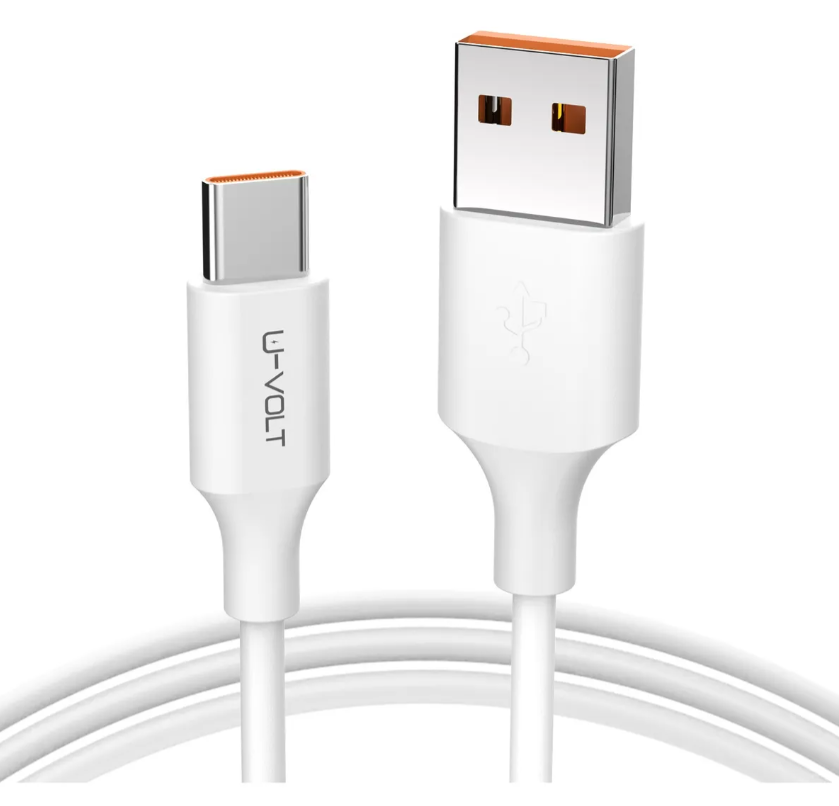 Cable Tipo C 2.4a 1 Metro Carga Rapida U-volt