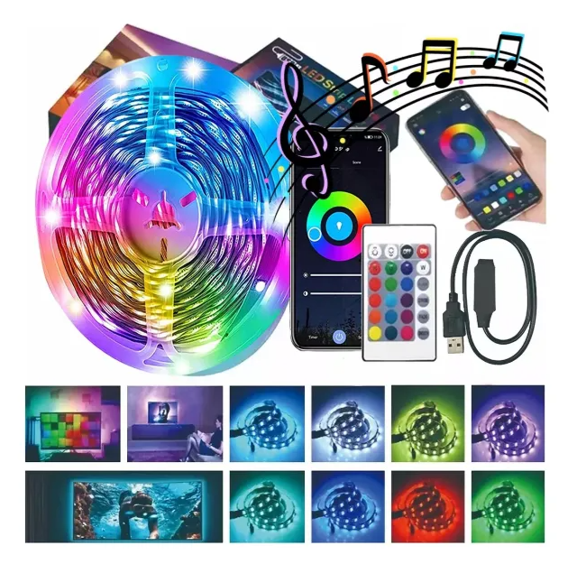 Tira de luces Genérica LED Strips 3535 RGB 30m