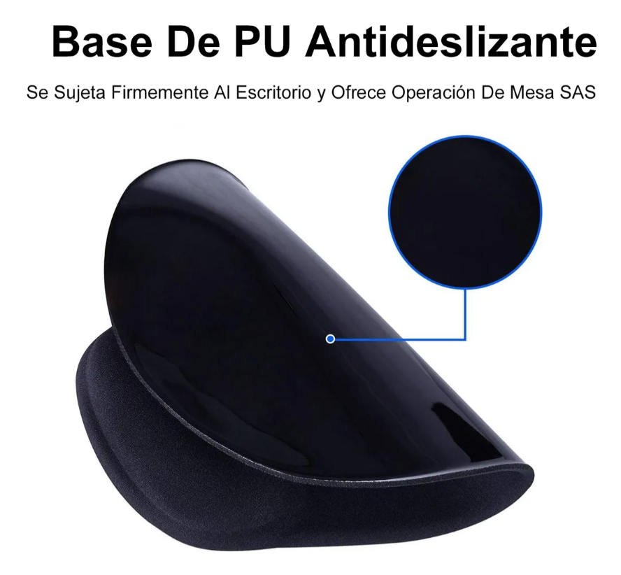 MousePad Ergonomico Con soporte para muñeca