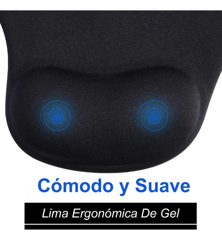 MousePad Ergonomico Con soporte para muñeca